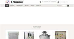 Desktop Screenshot of apassociates.in